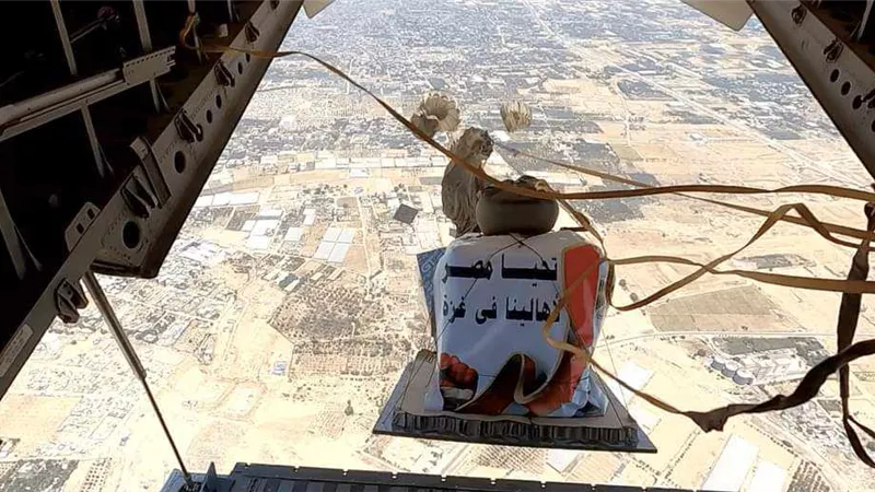 مصر تواصل جهودها فى تقديم المساعدات الإنسانية لقطاع غزة