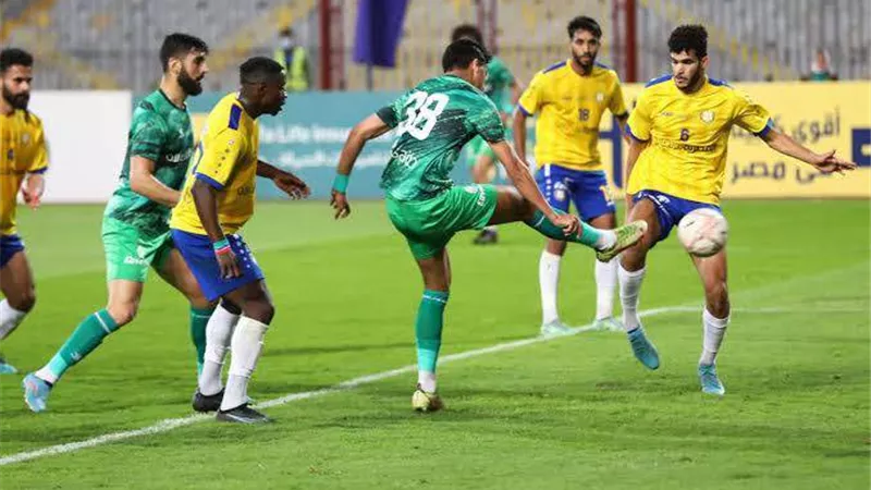 المصري يتخطي الإسماعيلي ويدخل فى منافسة مع الأهلي بالدوري