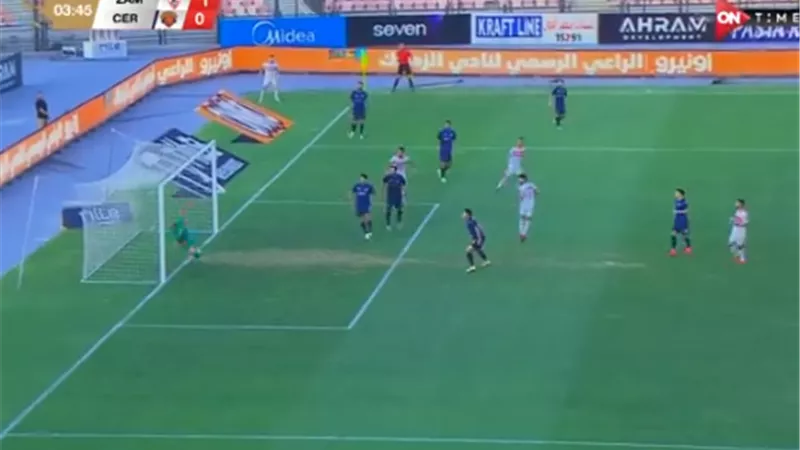 شاهد.. زيزو يصنع وشلبي يفتتح التهديف للزمالك أمام سيراميكا
