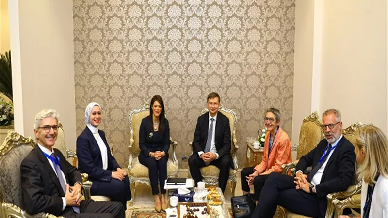 المشاط: 3 أهداف تشكل محاور التعاون مع الاتحاد الأوروبي وشركاء التنمية