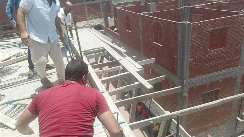إزالة حالتى تعد بقرى كفر مجر وسنهور المدينة بدسوق