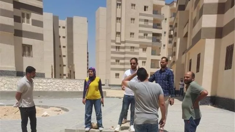 بشرة خير من رئيس جهاز ١٥مايو لحاجزى الواحدات السكنية بالمدينة صور