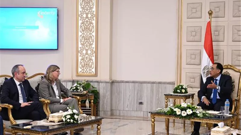 رئيس الوزراء يلتقي الرئيس التنفيذي لشركة 