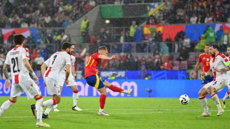 شاهد.. ملخص وأهداف مباراة إسبانيا ضد جورجيا فى يورو 2024