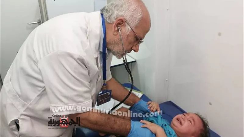 علاج ١٤٦١ مواطنا بالمجان في قافلة طبية بدمياط