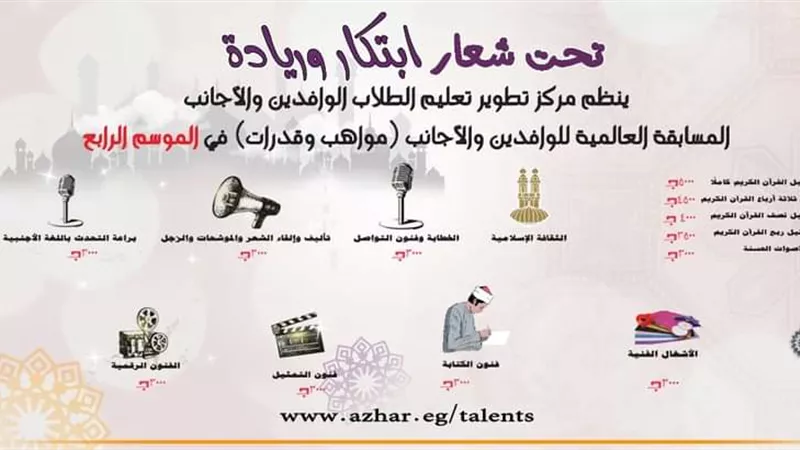 انطلاق «ابتكار وريادة» المسابقة العالمية للوافدين والأجانب