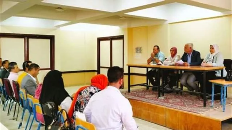 تفاصيل استعدادات الإدارة التعليمية بحدائق أكتوبر لتحويلات المدراس