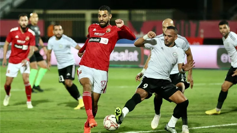 انطلاق مباراة الأهلى أمام طلائع الجيش بدورى نايل
