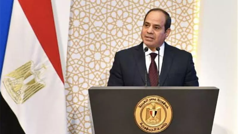 السيسى :المصريون أنهوا فترة عصيبة من الفوضى والدمار وساروا على طريق الخير والنماء