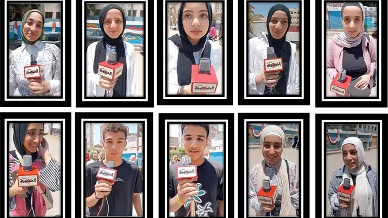 الإنجليزي يرسم البهجة على وجوه طلاب الثانوية العامة بالمنوفية