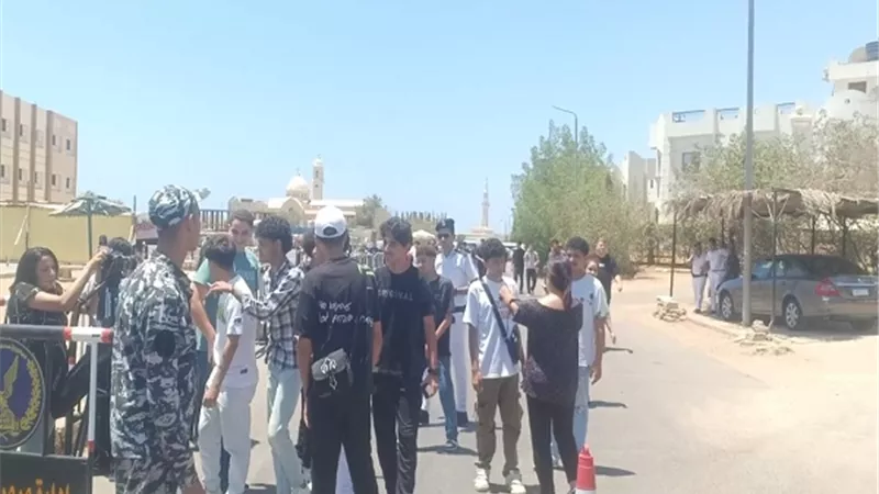 امتحان اللغة الإنجليزية سهل وفرحة طلاب الثانوية بجنوب سيناء