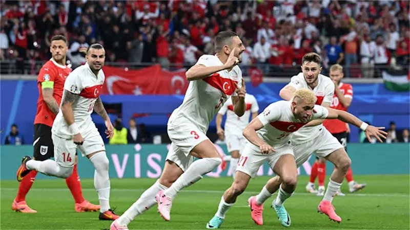 تركيا تتأهل لـ ربع نهائي يورو 2024.. بعد تخطى النمسا بثنائية ديميرال