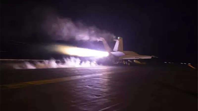 الجيش الأمريكي يدمر موقعي رادار للحوثيين في اليمن