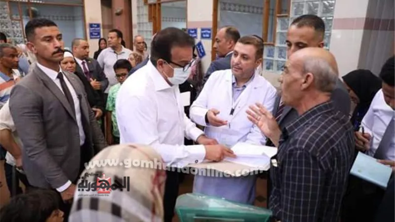وزير الصحة فى زيارة مفاجئة في محافظة الإسكندرية