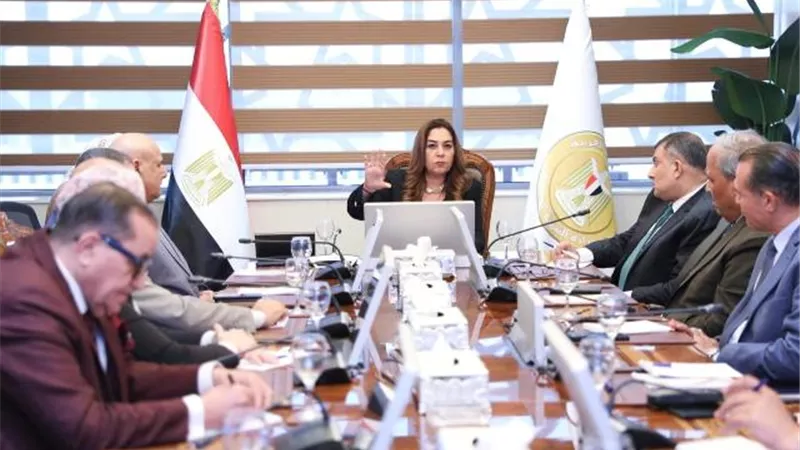 منال عوض تلتقى قيادات التنمية المحلية بعد أداء اليمين الدستورية