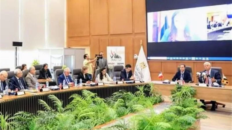 الدكتورالمنشاوي يشهد فعاليات توقيع اتفاق إطارى للشراكة الدولية