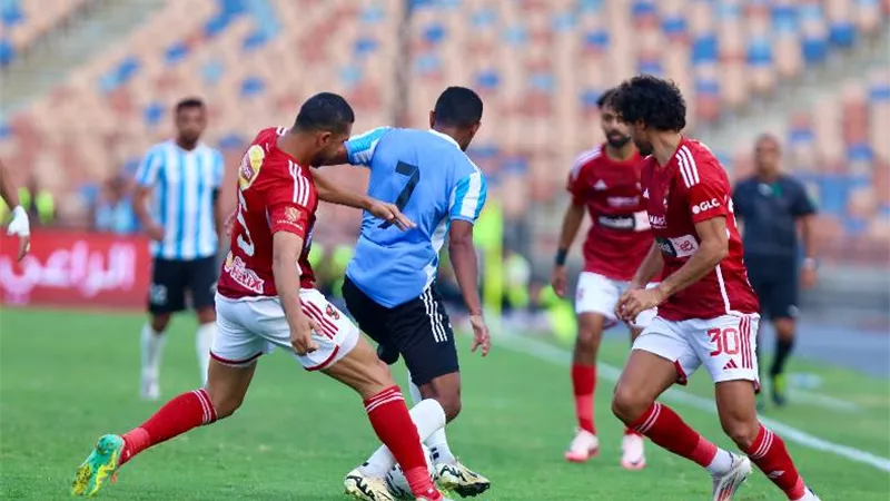 اهداف مباراة الأهلي والداخلية 4 / 1 - فيديو