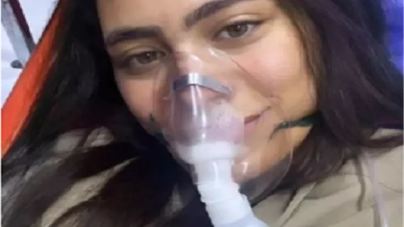 هاجر أحمد تتعرض لأزمة صحية ونقلها للمستشفى