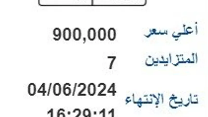 بوابة مرور مصر تطرح لوحة سيارة مميزة يصل سعرها لـ 900 ألف جنية