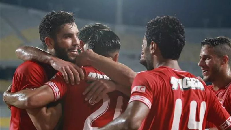 فيديو.. الشحات يحسمها.. الأهلي يسجل الثالث في مرمى المقاولون