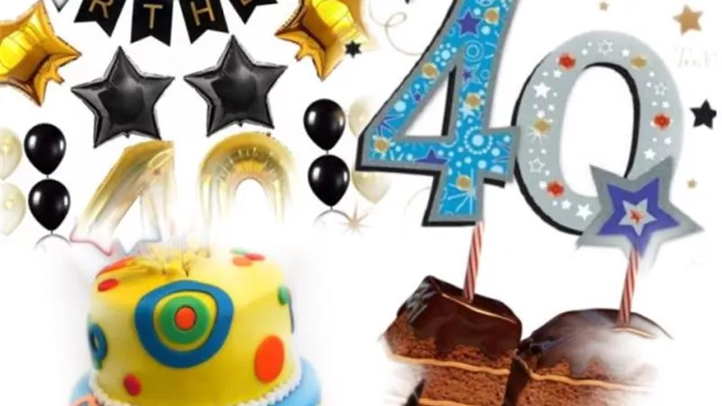 افكار غير تقليدية للاحتفال بعيد ميلادك الاربعين