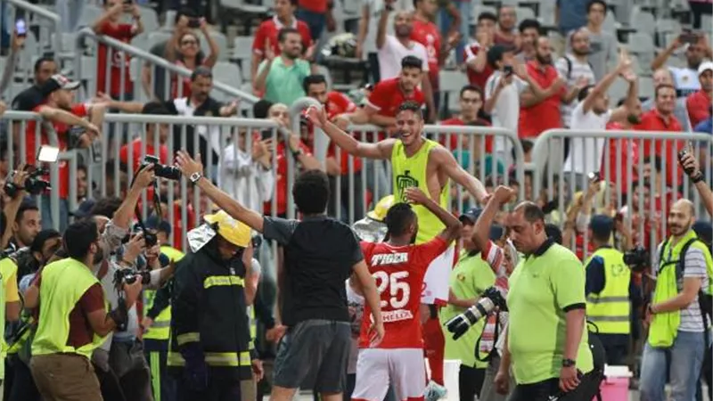 14 صوره تجسد فرحة لاعبي الأهلي ببطولة الدوري