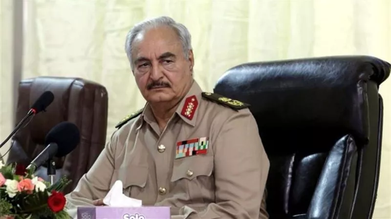 حفتر يوجه رسائل حازمة لقطر وتركيا