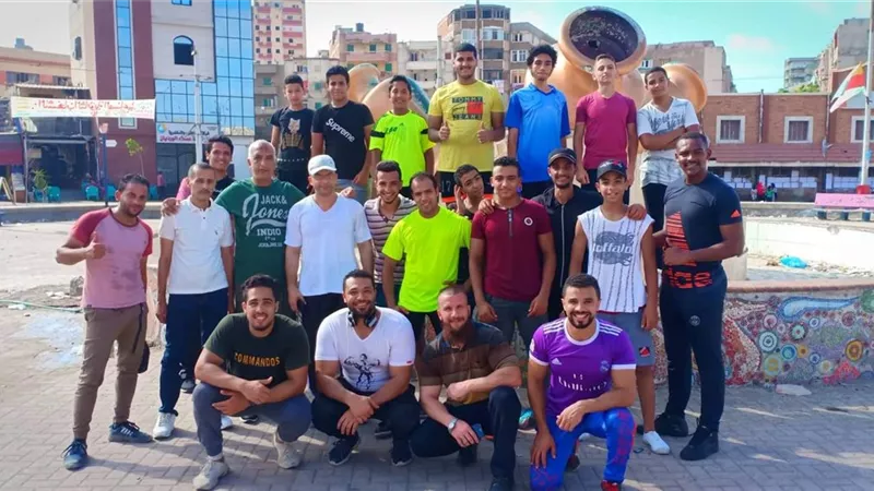 ختام فعاليات الشهر الاول لماراثون شباب مينا البصل