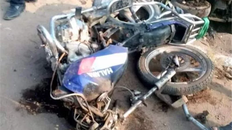 مصرع شخصين وإصابة اخر في تصادم موتوسيكل وأتوبيس بالدقهلية