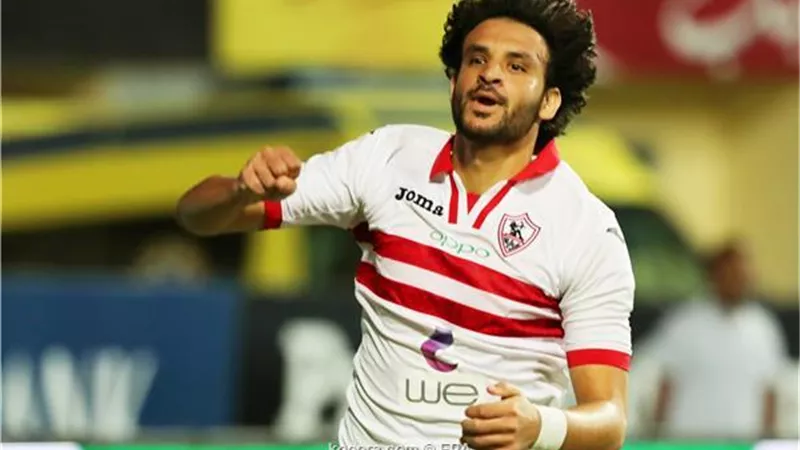 الزمالك يتقدم على الدراويش بالهدف محمود علاء