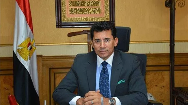 وزير الشباب يصل القليوبية للمشاركة في ماراثون للجرى