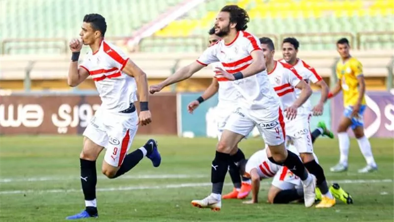 الزمالك يتعادل مع الدراويش في الشوط الأول