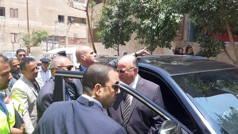 بالصور محافظ القاهرة يزور ملاعب شيحه بالسلام بعد التطوير