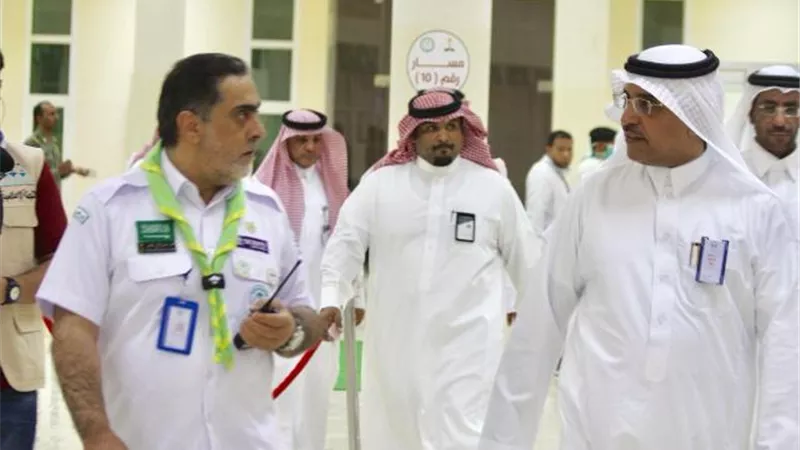 للاطلاع على خدمات الحجاج .. جولة تفقدية لمدير عام تعليم تبوك في منفذ حالة عمار