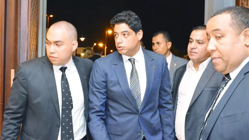 محمد هشام بركات ووزراء العدل ورجال القضاء والداخلية في عزاء المستشار احمد إكرام فهمي