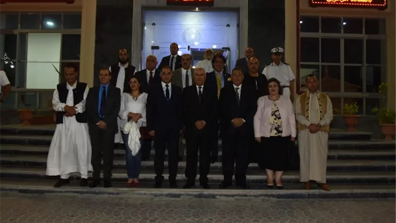 محافظ مطروح يقدم التهنئة لمدير الأمن الجديد
