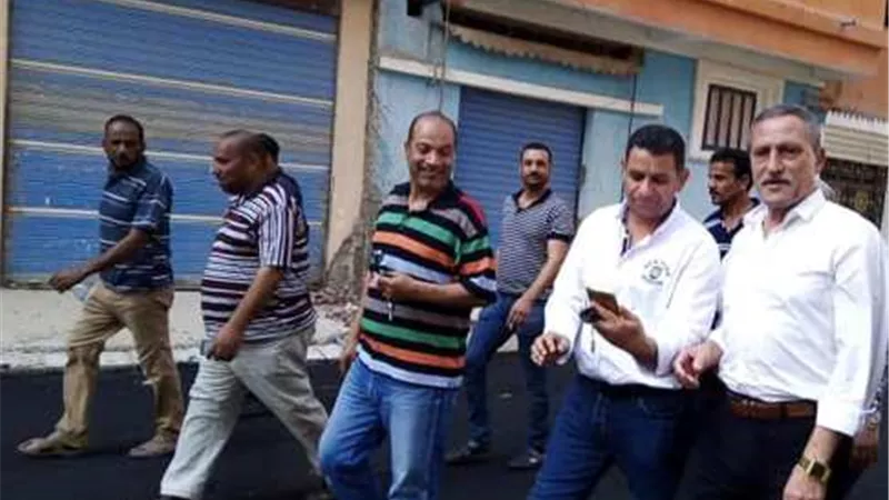 الإسماعيلية تكثف صيانة الطرق والشوارع