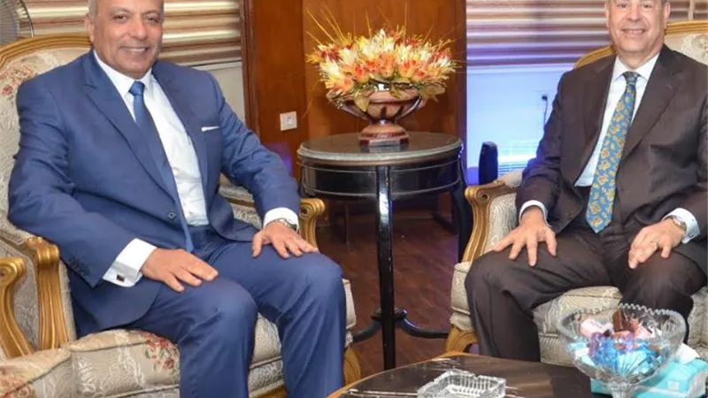 محافظ بني سويف يهنئ مدير الأمن الجديد بمنصبه