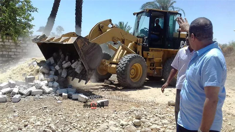 تنفيذ 73 قرار ازالة بإجمالى 200 فدان و 11 قيراط و3457 متر بسوهاج