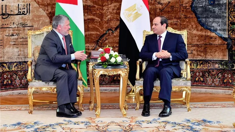 راضي: لقاء الرئيس السيسي والعاهل الاردني شهد توافقا حول اهمية استئناف مفاوضات عملية السلام