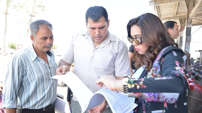 محافظ دمياط تحيل مسئولى محطة تعبئة إسطوانات الغاز بشطا الى النيابة العامة