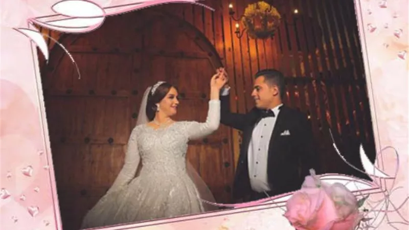 افراح عروس الصعيد فى زفاف لبنى واحمد