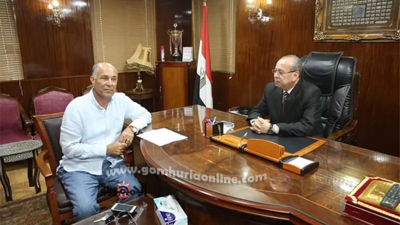 محافظ كفرالشيخ يتابع تركيب 100 ألف عمود كهرباء مع القطان