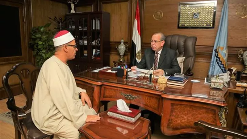 محافظ كفرالشيخ يناقش استعدادات عيد الأضحي المبارك مع الأوقاف