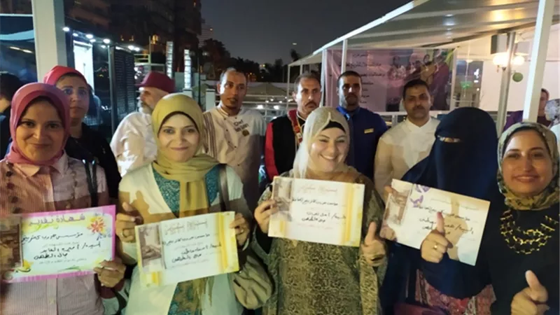 الفائزون فى مسابقة كاترينج لقمة حلال بالجيزة بالصور.