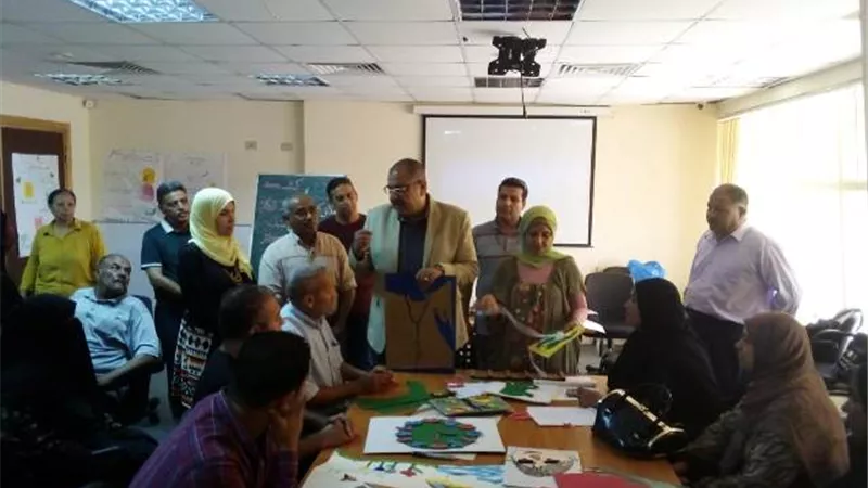 تنظيم البرنامج بالتعاون بين تعليم مطروح وجامعة الاسكندرية مع منظمة اليونيسيف