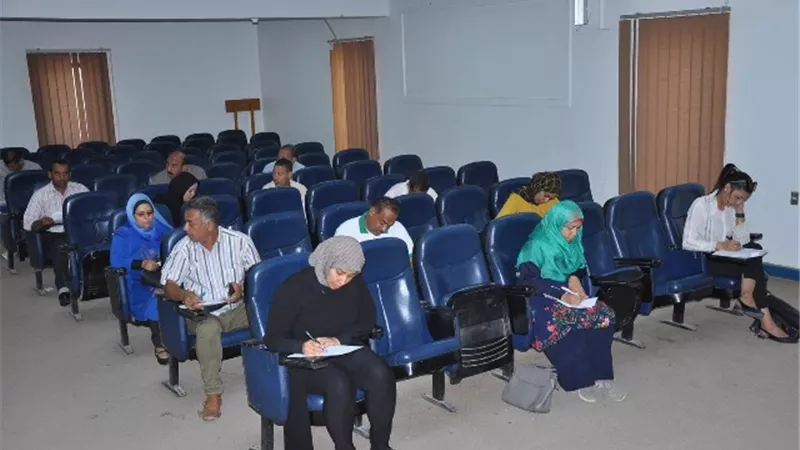 محافظة أسيوط تجرى اختبارات للمتقدمين لبرامج الخطة التدريبية لمركز التنمية المحلية بسقارة