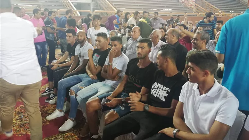 الصفقات الجديدة تظهر فى مؤتمر رئيس الزمالك.. صور