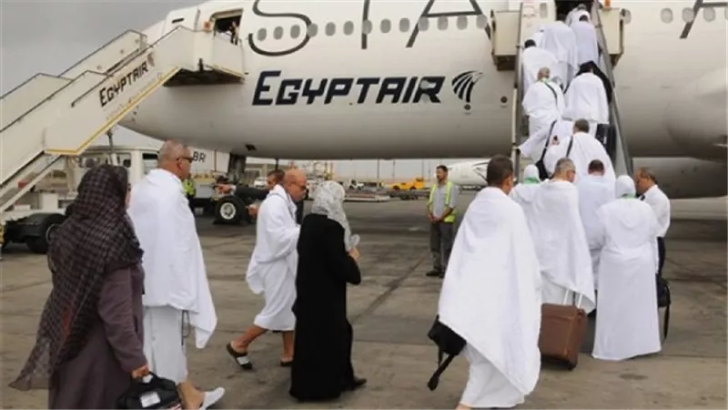 مصر للطيران نقلت 40 الف حاج وتسير 35 رحلة اليوم وغدا لنقل 7800 حاجًا