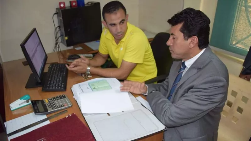 وزير الشباب في زيارة مفاجئة لمركز التنمية الرياضية بشبرا الخيمة